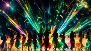 AI-VJ - Dancing Crowds Visuals Cover