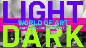 World of Art Jigsaw Puzzles: LIGHT and DARK Cover