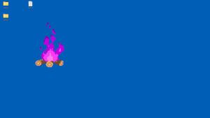 Pixel Bonfire (Desktop Mascot) - DLC Cover
