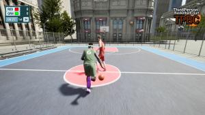 Third Person Basketball Court Cover