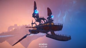 Echoes of Elysium: Airship Builder Cover