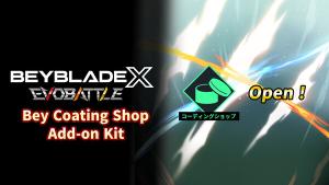 BEYBLADE X EVOBATTLE BEY COATING SHOP ADD-ON KIT Cover
