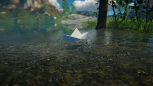 Bottle Can Float - Paper Boat Cover
