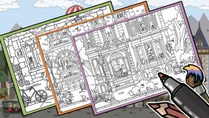 FIND ALL - Coloring Book Cover