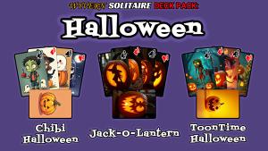 Wyvern Solitaire Deck Pack: Halloween Cover