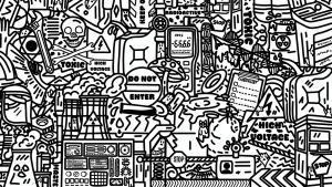 100 Radioactive Cats - Artbook Cover