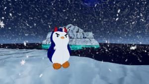 Frostbite Frenzy - Horns Hat Cover
