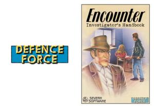 Encounter: A 8-Bit Noir Adventure... - DIY Physical Edition Cover