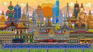 100 Thailand Cats - Artbook Cover