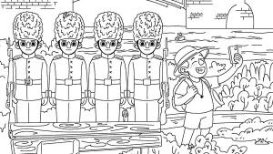 100 Cats Lost In England Find & Color Cover