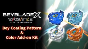 BEYBLADE X EVOBATTLE BEY COATING PATTERN & COLOR ADD-ON KIT Cover