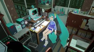gogh: Focus with Your Avatar – STUDY WITH MIKU Avatar&Room DLC Cover